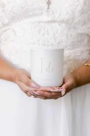 I Do Wedding Candle 12 oz