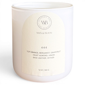Angel Number 444 Wood Wick Candle 12 oz