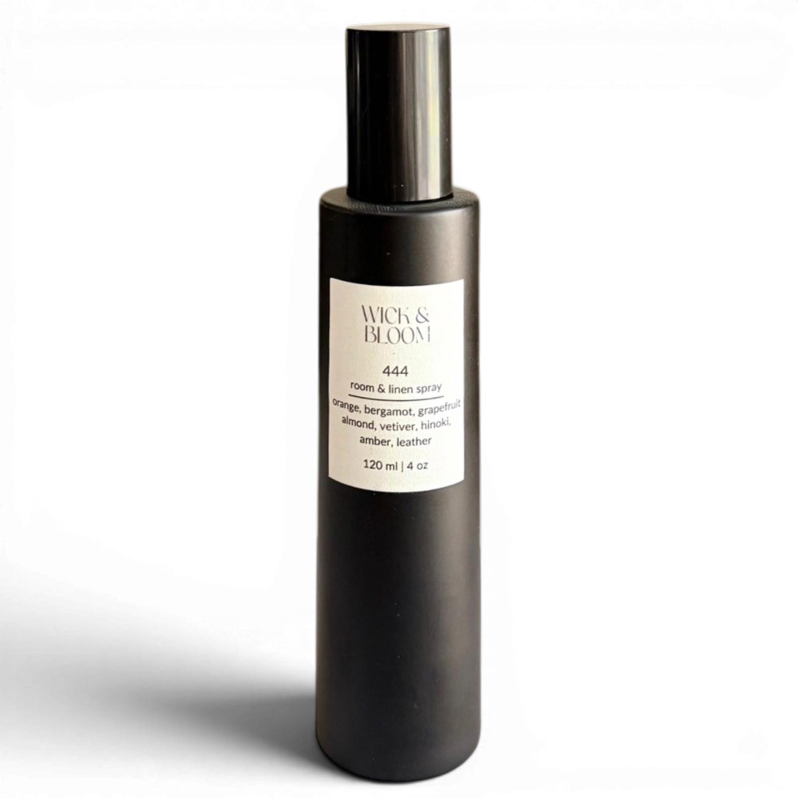 444 Angel Number Room & Linen Spray 4 oz | Orange & Leather Scented