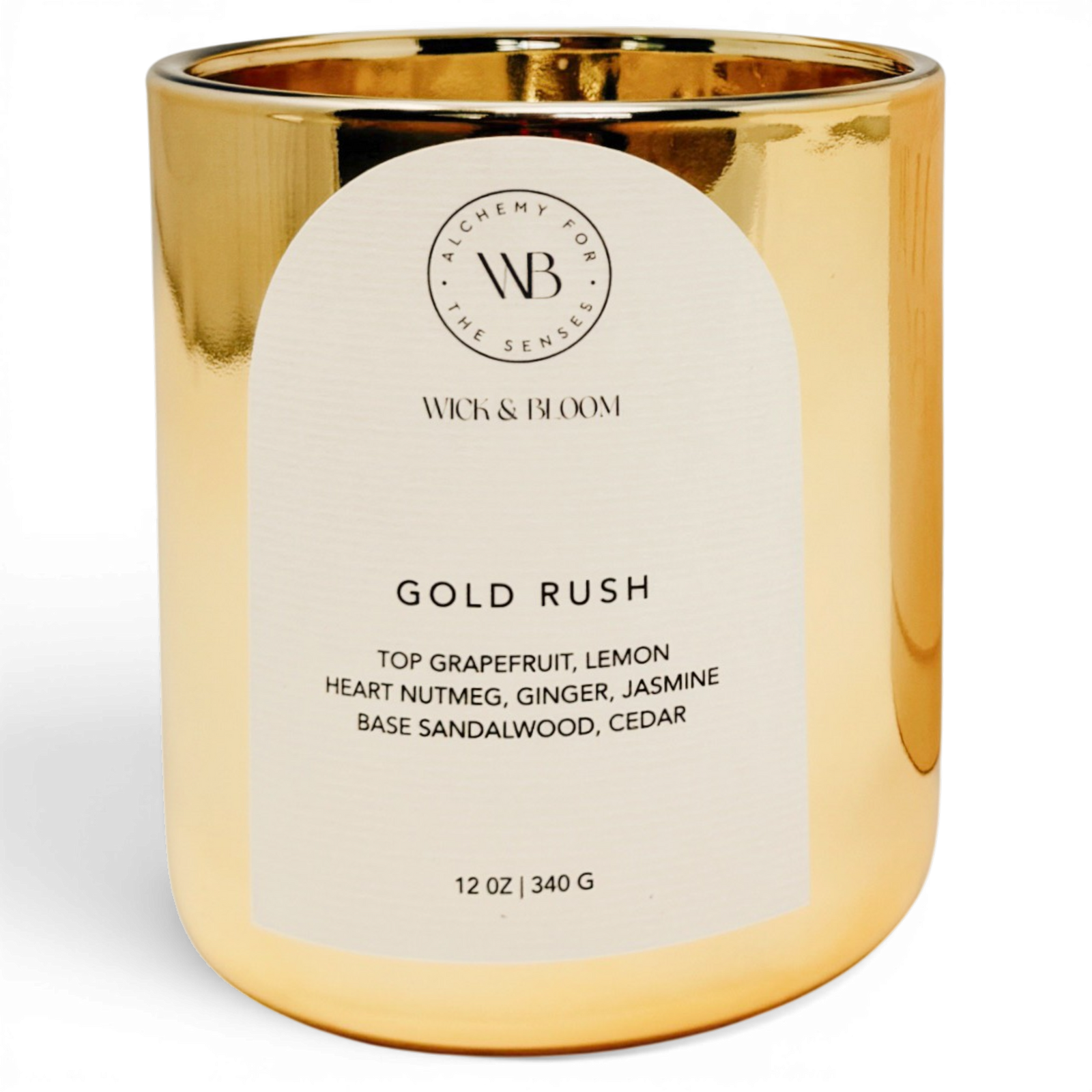 Gold Rush Candle 12 oz