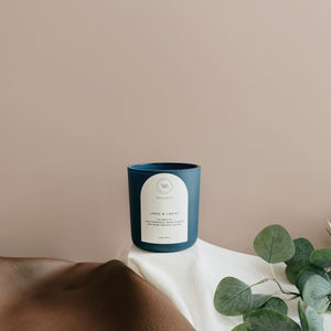 Linen & Lariat Coastal Ranch Candle | Leather + Green Tea | Wick & Bloom