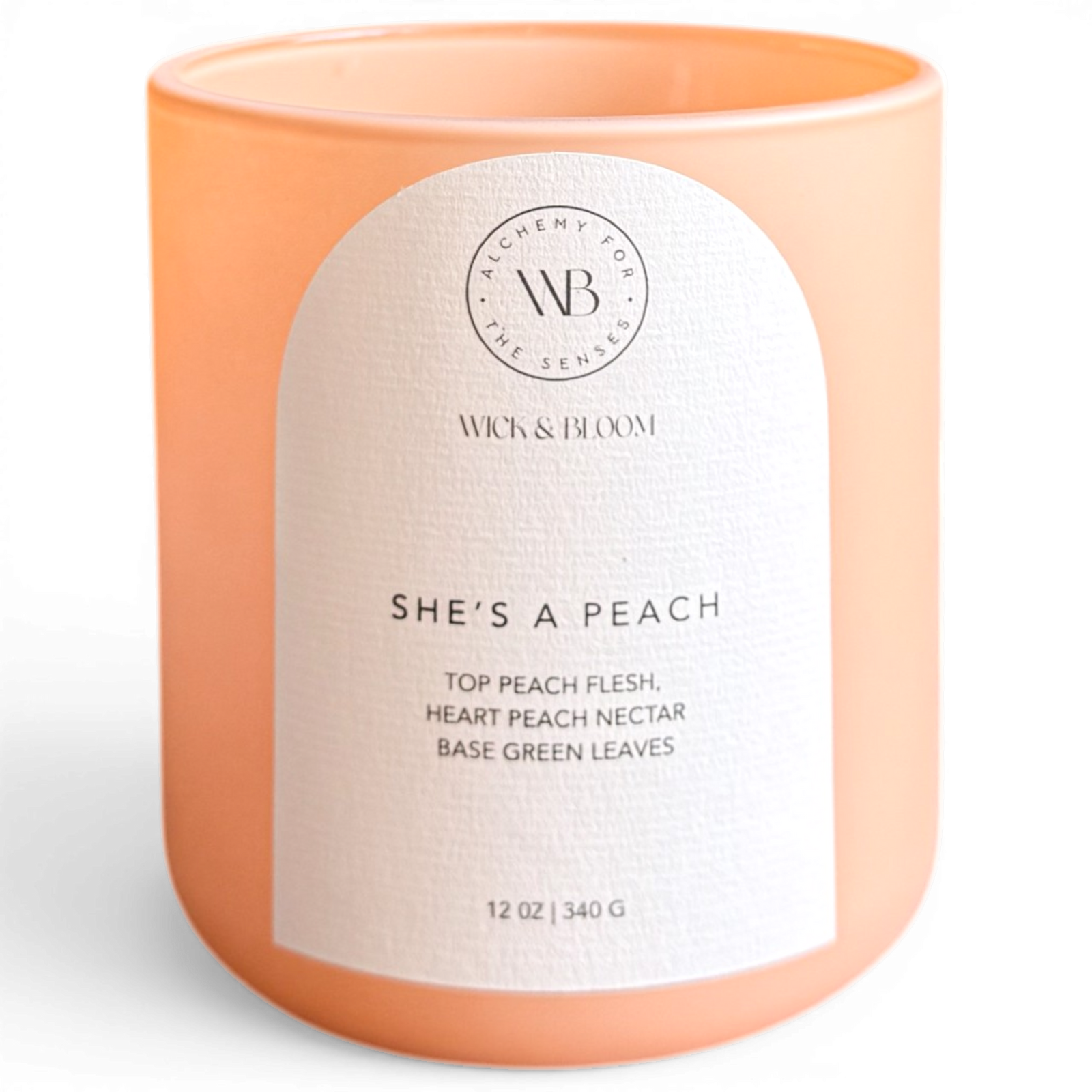 She's A Peach 12 oz Candle | Peach Scented