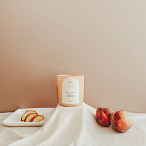 She's A Peach 12 oz Candle | Peach Scented